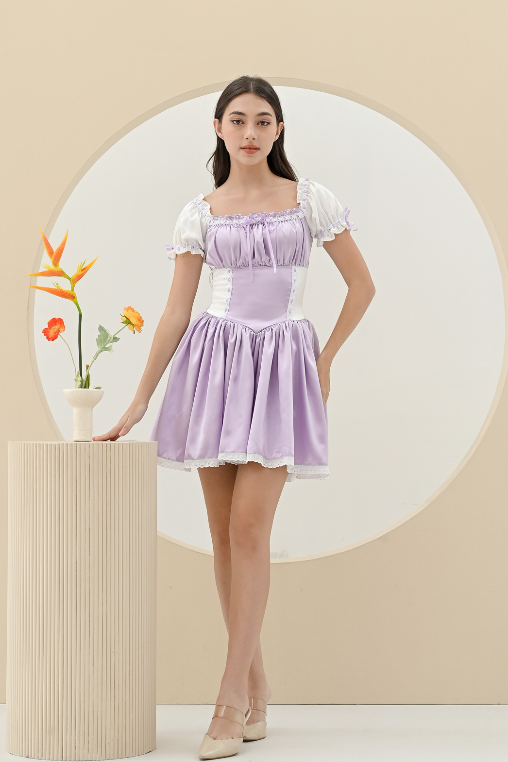 Cecily Dress - Customizable Whimsical Lace Cecily Dress - Customizable Whimsical Lace