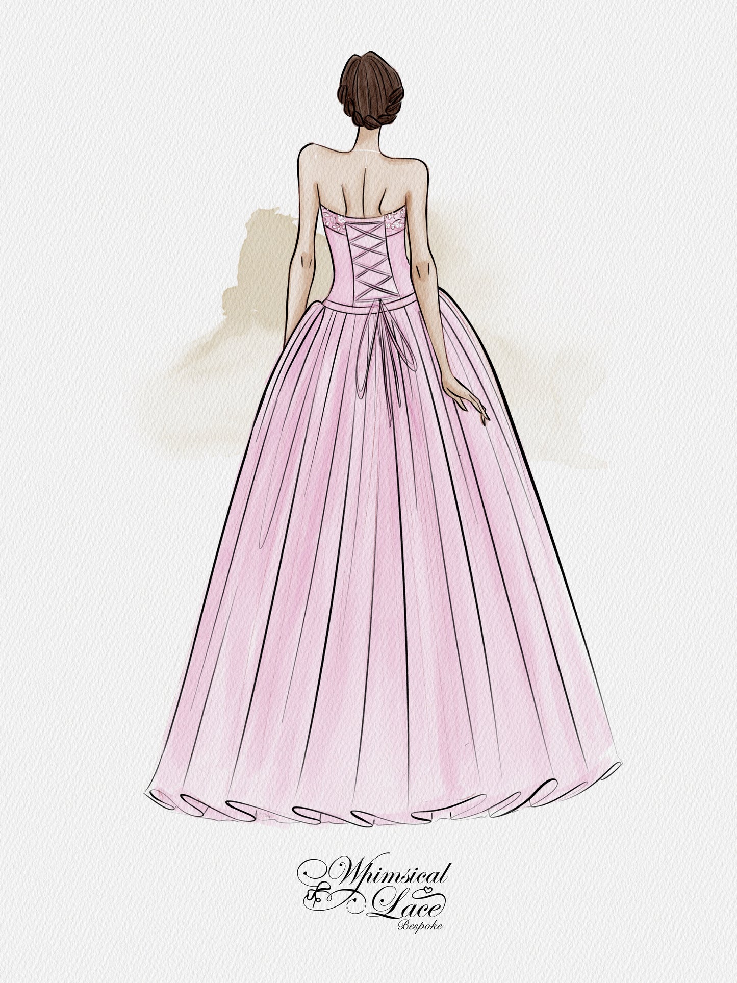 Bespoke Gown & Petticoat for Ruby A.