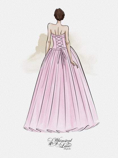 Bespoke Gown & Petticoat for Ruby A.