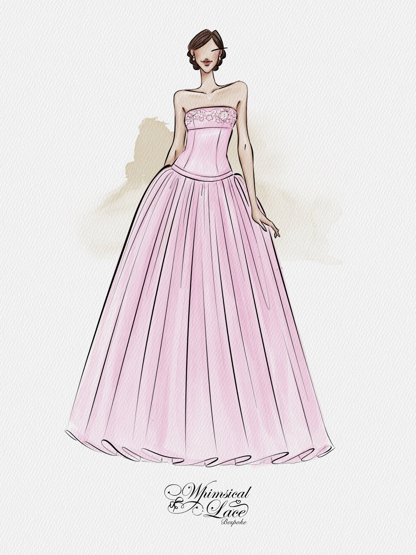 Bespoke Gown & Petticoat for Ruby A.