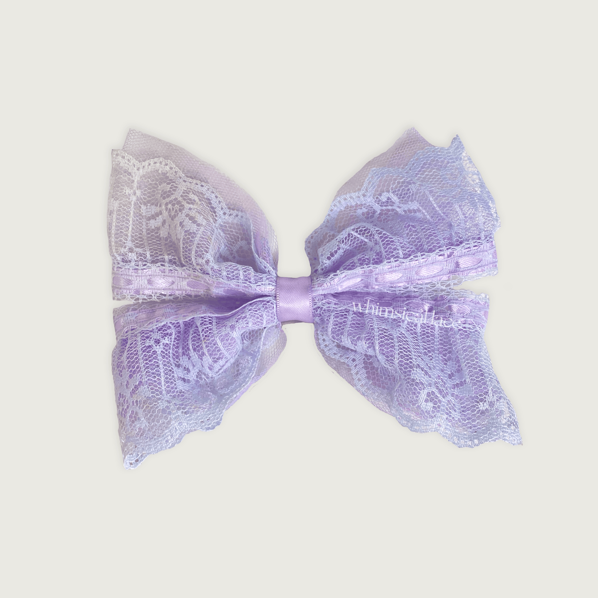 Lilac // Dainty Ribbon Bow